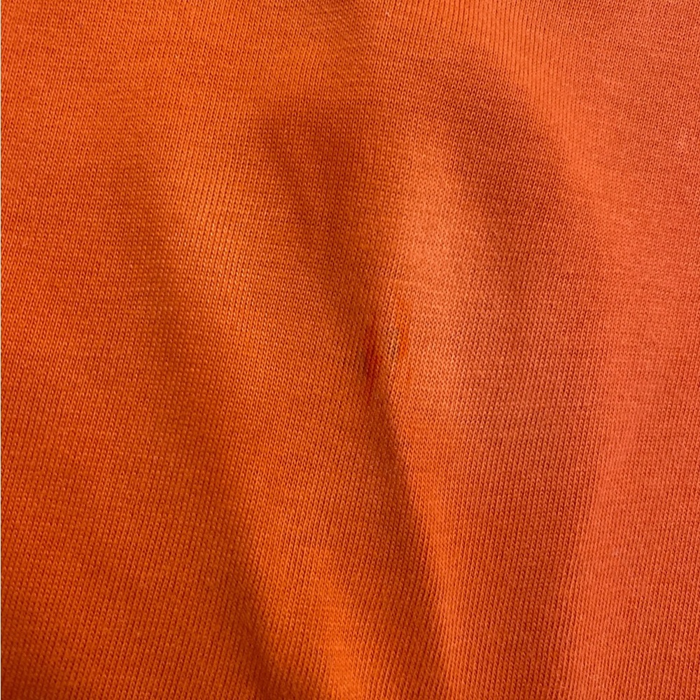 Lands’ End Women’s Relaxed Fit V-Neck Tee Shirt | Red | Size M (10–12) | in Peru - Picture 3 of 5